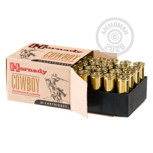 Image of the 45 COLT HORNADY COWBOY 255 GRAIN LRN (20 ROUNDS) available at AmmoMan.com.