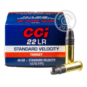 Image of 22 LR CCI STANDARD VELOCITY 40 GRAIN LRN (500 ROUNDS)