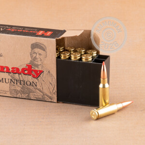 Photograph showing detail of 6.5MM HORNADY CUSTOM 123 GRAIN SST (200 ROUNDS)