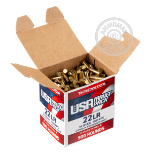 Image of 22 LR WINCHESTER USA GAME & TARGET 36 GRAIN CPHP (5000 ROUNDS)