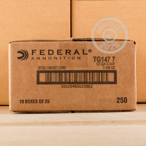 Photograph showing detail of 12 GAUGE FEDERAL TOP GUN STEEL 2-3/4" #7 (25 SHELLS)