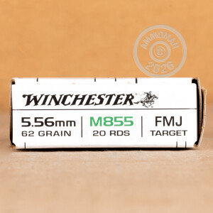 A photograph of 1000 rounds of 62 grain 5.56x45mm ammo with a Penetrator bullet for sale.