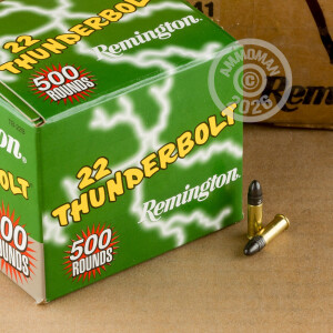 Image of 22 LR REMINGTON 22 THUNDERBOLT 40 GRAIN LRN (5000 ROUNDS)