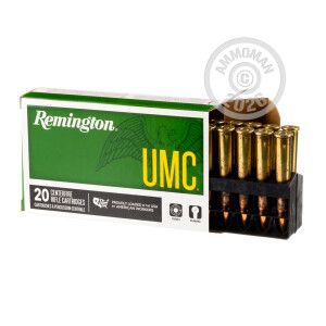 Photo detailing the .303 BRITISH REMINGTON UMC 174 GRAIN MC (20 ROUNDS) for sale at AmmoMan.com.