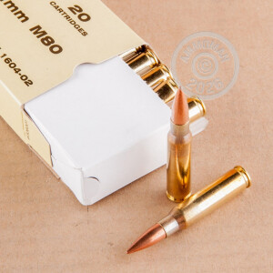 An image of 308 / 7.62x51 ammo made by Prvi Partizan at AmmoMan.com.