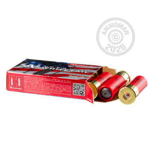 Image of the 12 GAUGE HORNADY AMERICAN WHITETAIL 2-3/4" 1 OZ. RIFLED SLUG (5 ROUNDS) available at AmmoMan.com.