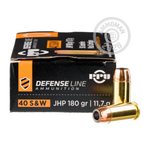 Image detailing the brass case and boxer primers on the Prvi Partizan ammunition.