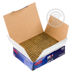 Photograph showing detail of 22 LR CCI MINI-MAG 36 GRAIN CPHP (300 ROUNDS)