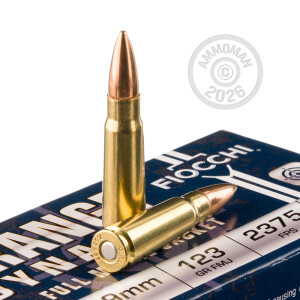 Photo detailing the 7.62X39 FIOCCHI 123 GRAIN FMJ (500 ROUNDS) for sale at AmmoMan.com.