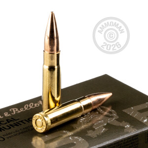 Photo detailing the 300 AAC BLACKOUT SELLIER & BELLOT 147 GRAIN FMJ (20 ROUNDS) for sale at AmmoMan.com.