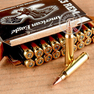A photo of a box of Federal ammo in 223 Remington.