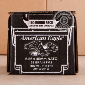 A photo of a box of Federal ammo in 5.56x45mm.
