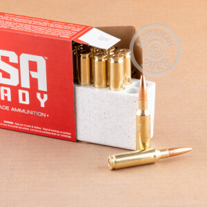 A photo of a box of Winchester ammo in 6.5MM CREEDMOOR.