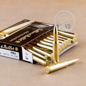 Photo detailing the 8MM MAUSER SELLIER & BELLOT 196 GRAIN FMJ (20 ROUNDS) for sale at AmmoMan.com.