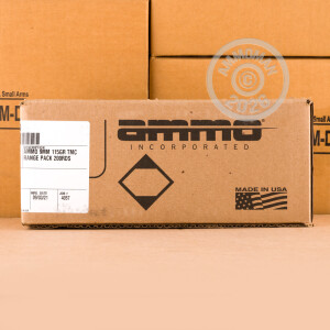 Image of 9mm Luger pistol ammunition at AmmoMan.com.