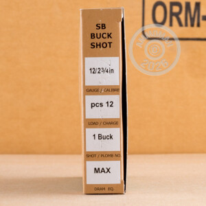 Image of 12 GAUGE SELLIER & BELLOT 2-3/4" #1 BUCK (250 SHELLS)