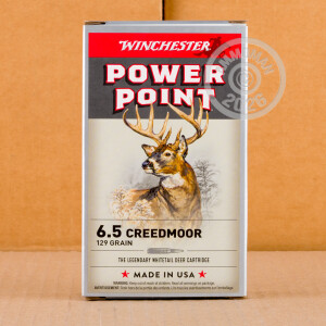 An image of 6.5MM CREEDMOOR ammo made by Winchester at AmmoMan.com.