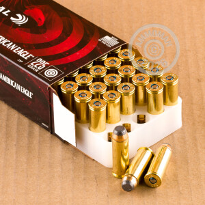 Photo detailing the 45 LONG COLT FEDERAL AMERICAN EAGLE 225 GRAIN JSP (50 ROUNDS) for sale at AmmoMan.com.
