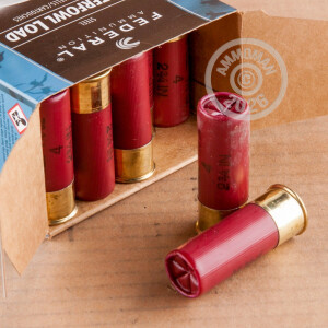 Image of 12 GAUGE FEDERAL SPEED-SHOK WAFERFOWL 2-3/4 1-1/8 OZ #4 STEEL SHOT (25 ROUNDS)