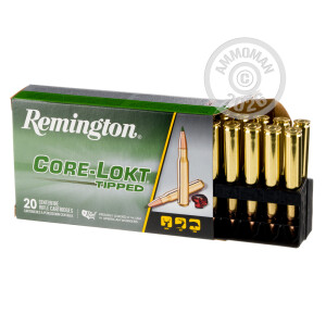 Image of 30-06 SPRINGFIELD REMINGTON CORE-LOKT TIPPED 180 GRAIN POLYMER TIP (200 ROUNDS)