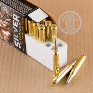 Photo detailing the 300 WIN MAG BROWNING SILVER SERIES 180 GRAIN SP (20 ROUNDS) for sale at AmmoMan.com.