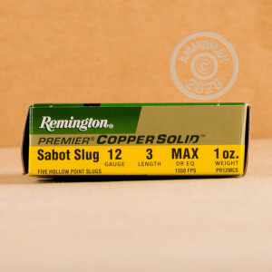  Sabot Slug shotgun rounds for sale at AmmoMan.com - 100 rounds.
