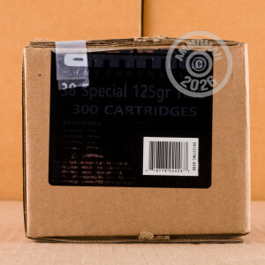Image of bulk 38 Special ammo by Ammo Incorporated that's ideal for shooting indoors, Subsonic, training at the range.