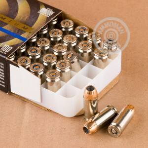 Photograph showing detail of .40 S&W FEDERAL PREMIUM LE 180 GRAIN HST (1000 ROUNDS)
