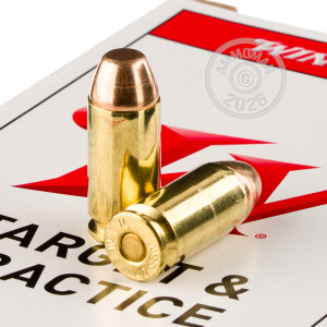 Image of the .40 S&W WINCHESTER USA 180 GRAIN FULL METAL JACKET (50 ROUNDS) available at AmmoMan.com.