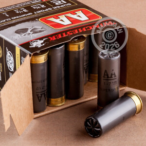 Image of the 12 GAUGE WINCHESTER AA SPORTING CLAYS 2 3/4" 1 OZ #7.5 SHOT (25 ROUNDS) available at AmmoMan.com.