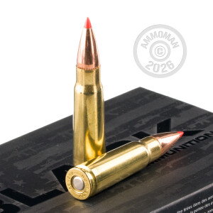 Photo detailing the 7.62X39 HORNADY BLACK 123 GRAIN SST (20 ROUNDS) for sale at AmmoMan.com.