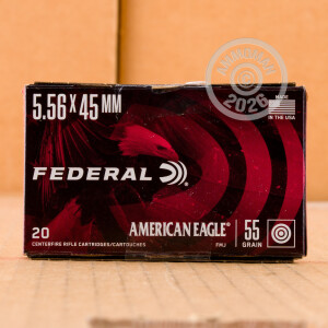 Image detailing the brass case on the Federal ammunition.