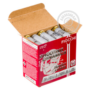 Image of 12 GAUGE FIOCCHI 2-3/4" 1 OZ. #8 SHOT (250 ROUNDS)