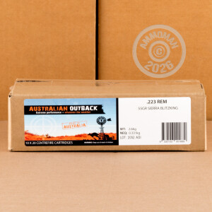 Photo of 223 Remington Polymer Tipped ammo by Australian Outback for sale.