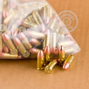 Photo detailing the 9MM BLAZER BRASS 115 GRAIN FMJ (500 ROUNDS) for sale at AmmoMan.com.