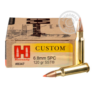 Image of 6.8MM SPC HORNADY SST 120 GRAIN PT (20 ROUNDS)