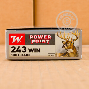 Image of the 243 WIN WINCHESTER SUPER-X 100 GRAIN PP (20 ROUNDS) available at AmmoMan.com.