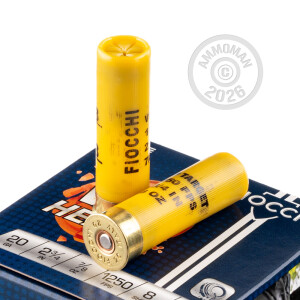 Photograph showing detail of 20 GAUGE FIOCCHI 2-3/4" #8 VIP TARGET LOAD (25 ROUNDS)