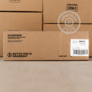 A photograph detailing the 38 Special ammo with Lead Round Nose (LRN) bullets made by Blazer.