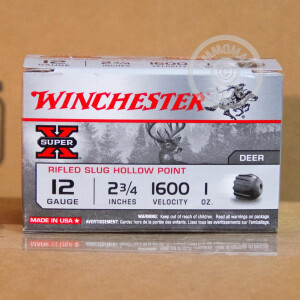 Photograph showing detail of 12 GAUGE WINCHESTER SUPER-X 2 3/4" 1 OZ. RIFLED SLUG (150 ROUNDS)