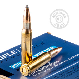 Image of the 308 WIN PRVI PARTIZAN 165 GRAIN SP (20 ROUNDS) available at AmmoMan.com.