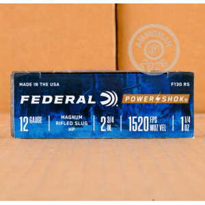  ammo made by Federal with a 2-3/4" shell.