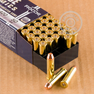 Photo detailing the 357 MAGNUM FIOCCHI 142 GRAIN FMJ (50 ROUNDS) for sale at AmmoMan.com.