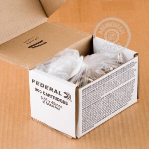 Image of 5.56X45 FEDERAL AMERICAN EAGLE 55 GRAIN FMJ (1000 ROUNDS)