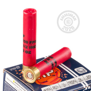 Image of 410 BORE FIOCCHI 2-1/2" 1/2 OZ. #9 SHOT (250 ROUNDS)