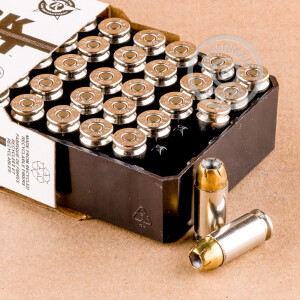 Photo detailing the REMINGTON GOLDEN SABER BLACK BELT 180 JHP (50 ROUNDS) for sale at AmmoMan.com.