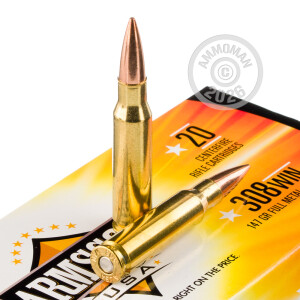 Image of the 308 ARMSCOR 147 GRAIN FMJ (200 ROUNDS) available at AmmoMan.com.