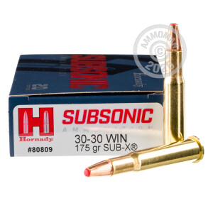 Photo of 30-30 Winchester Polymer Tipped ammo by Hornady for sale.