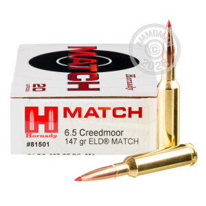 Image of 6.5MM CREEDMOOR rifle ammunition at AmmoMan.com.
