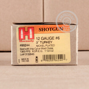 Great ammo for hunting turkey, these Hornady rounds are for sale now at AmmoMan.com.